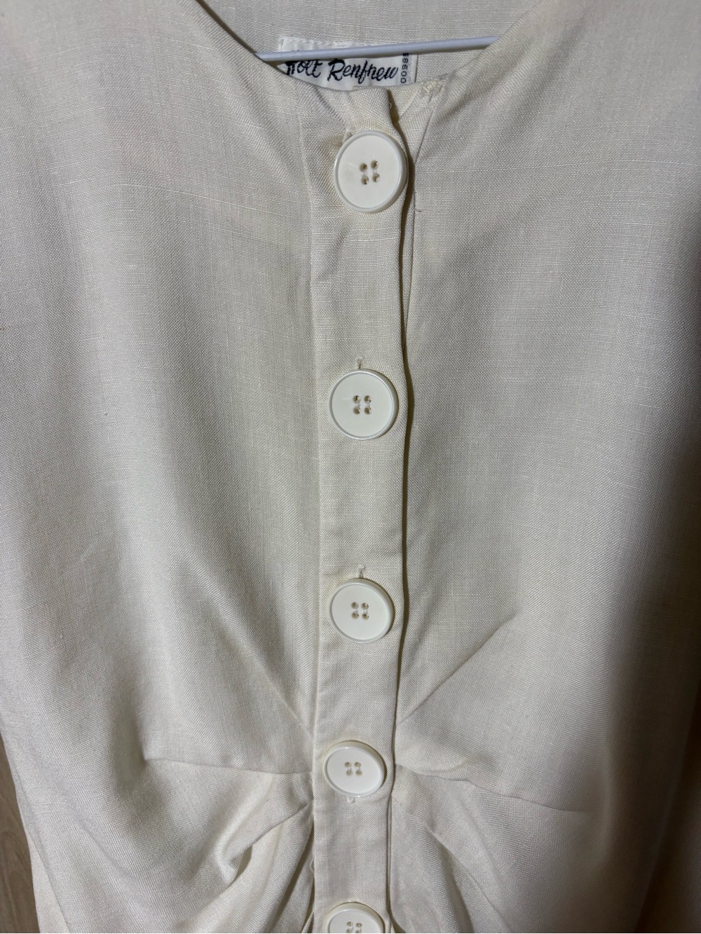 Holt Renfrew vintage linen dress - Picture 6 of 6